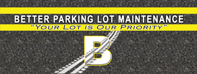 Better Parking Lot Maintenance Logo